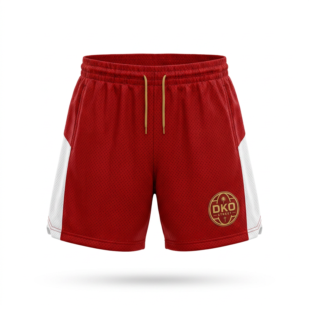 Short Mesh Rouge